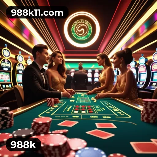 Pacote de boas-vindas ao criar conta na 988k
