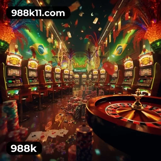 Catálogo de 2.547 jogos da 988k incluindo Pragmatic Play e Evolution Gaming